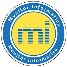 Logo monitor informática